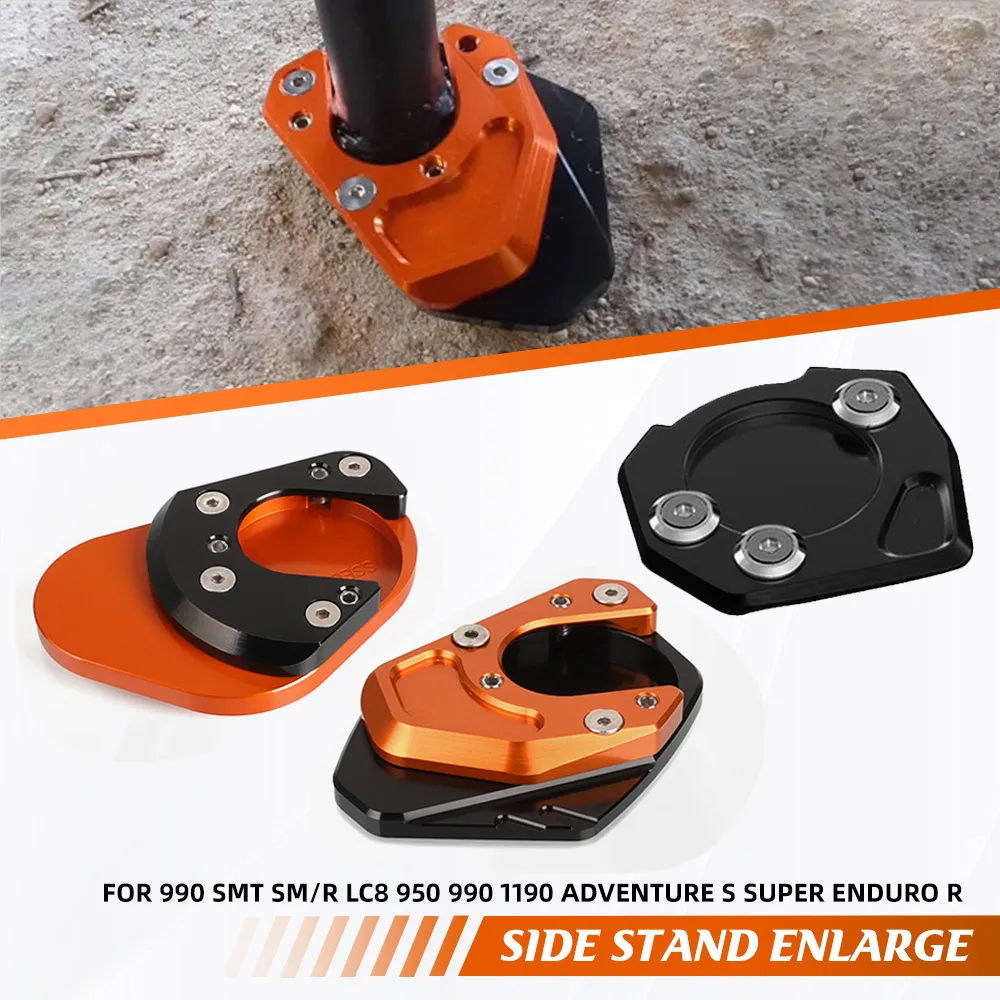 For 990 SMT SM/R LC8 950 990 1190 Adventure S Super Enduro R Kickstand Foot Side Stand Sidestand Extension Pad Support Plate
For 990 SMT SM/R LC8 950 990 1190 Adventure S Super Enduro R Kickstand Foot Side Stand Sidestand Extension Pad Support Plate