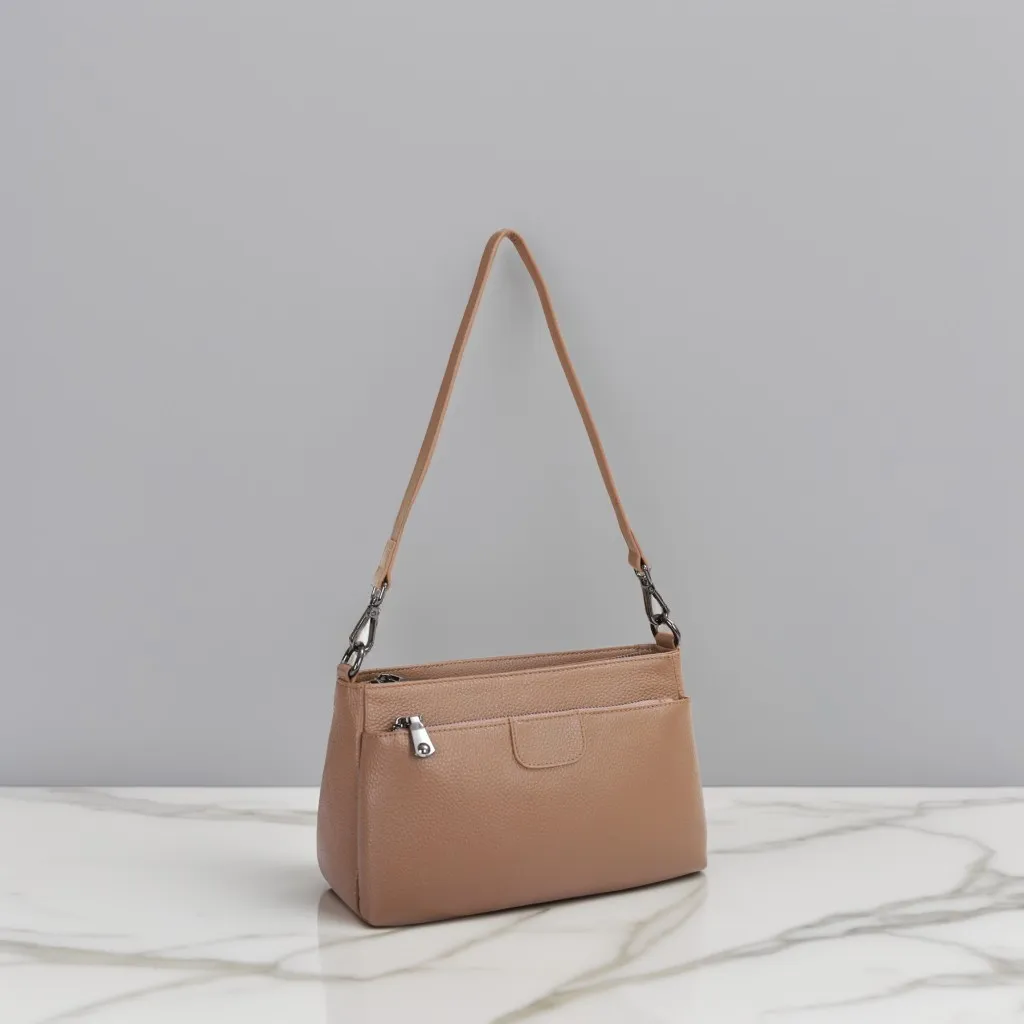 Women's Soft Real Leather Handbag Shoulder Bags High Quality Roomy Pockets, High Quality Crossbody with Two Strap Bolsa
Women's Soft Real Leather Handbag Shoulder Bags High Quality Roomy Pockets, High Quality Crossbody with Two Strap Bolsa