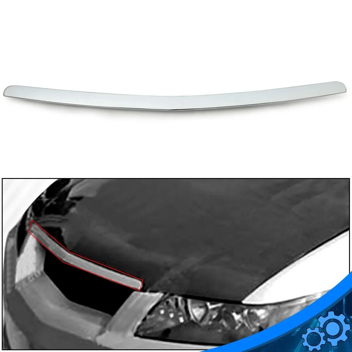 Chrome Hood Molding Trim Replacement For 2004-2005 04- 05 Acura TSX 4Door 4DR
Chrome Hood Molding Trim Replacement For 2004-2005 04- 05 Acura TSX 4Door 4DR