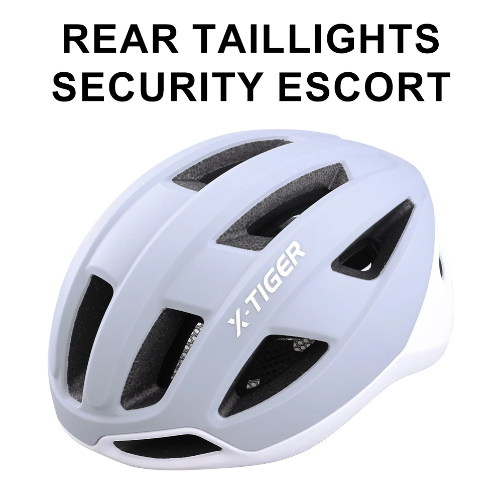 X-TIGER Cycling Helmet LED Rear Light Outdoor Athletic Protective Helmet Mountain Bike Road Bike Riding Helmet Motorcycle Helmet
X-TIGER Cycling Helmet LED Rear Light Outdoor Athletic Protective Helmet Mountain Bike Road Bike Riding Helmet Motorcycle Helmet