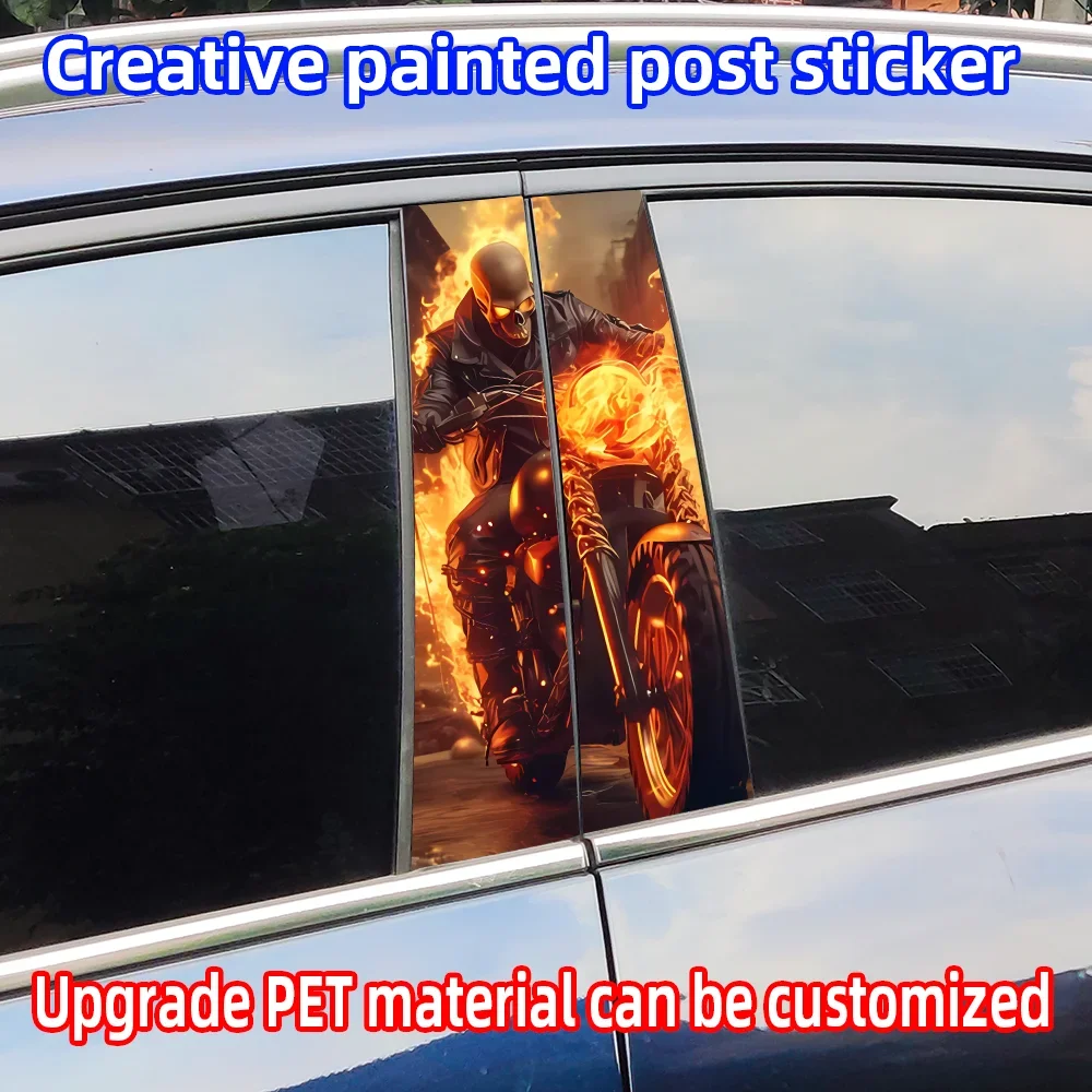 Fire Skull Car Stickers Waterproof Auto B Pillar Decor Cover Scratches Durable Car Doors Pillar Vinyl Decals Vehicle Decors
Fire Skull Car Stickers Waterproof Auto B Pillar Decor Cover Scratches Durable Car Doors Pillar Vinyl Decals Vehicle Decors