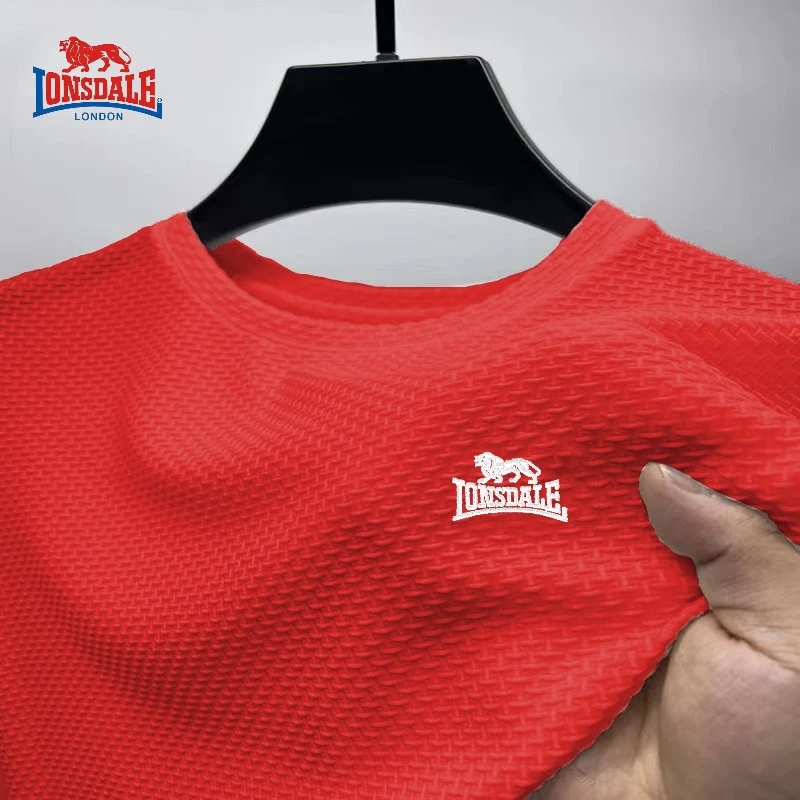 New Men's Embroidered High Quality Ice Silk T-shirt Summer Luxury Fashion Casual Comfortable Cool Breathable Short Sleeved Top
New Men's Embroidered High Quality Ice Silk T-shirt Summer Luxury Fashion Casual Comfortable Cool Breathable Short Sleeved Top
