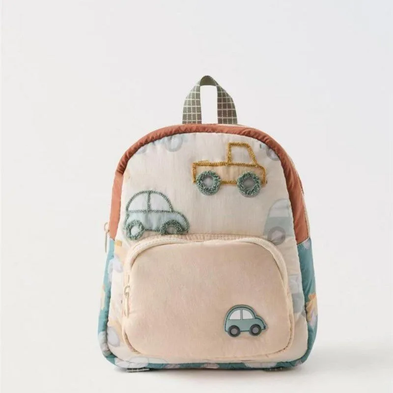 2026 New Cute Car Embroidery Children Backpack Soft Student School Bag Suitable for Toddler Boys Lightweight Preschool Backpack
2026 New Cute Car Embroidery Children Backpack Soft Student School Bag Suitable for Toddler Boys Lightweight Preschool Backpack