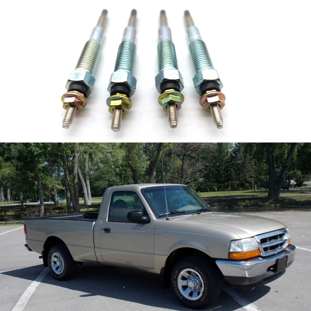 4 свечи накаливания для дизельного отопителя Ford Ranger Mazda 323 1999-2006 WL81-18601
4 свечи накаливания для дизельного отопителя Ford Ranger Mazda 323 1999-2006 WL81-18601