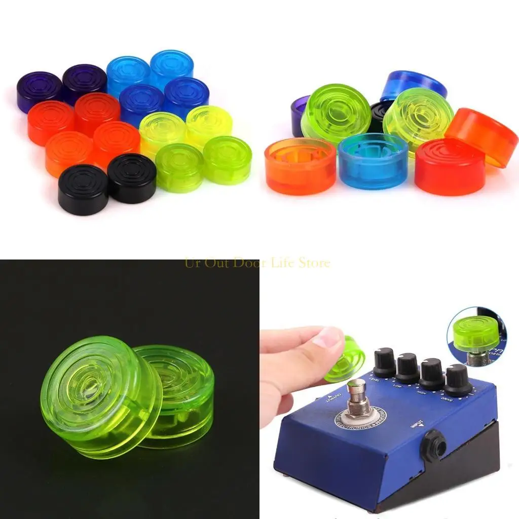 77UF Metal Footswitch Toppers Cap for Guitar Effects Pedal Button Colorful
77UF Metal Footswitch Toppers Cap for Guitar Effects Pedal Button Colorful