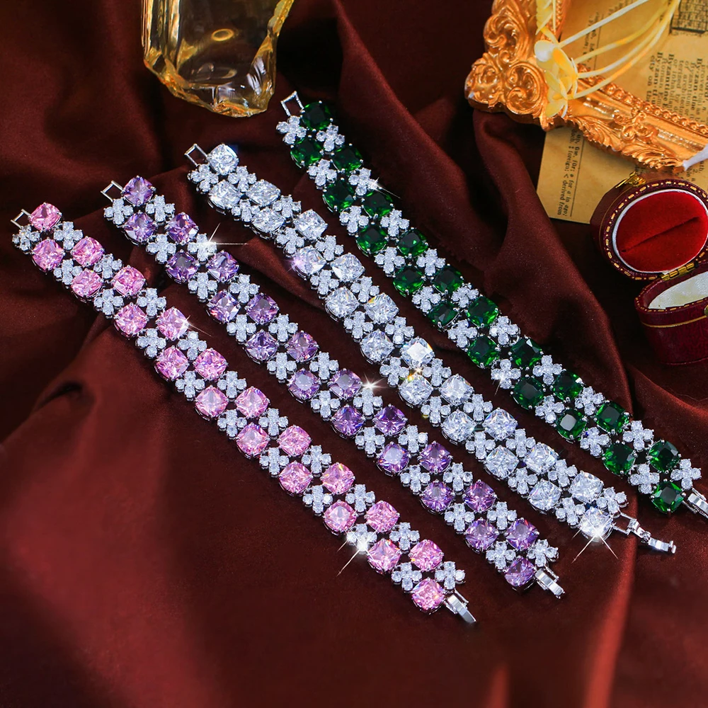 Роскошный блестящий розовый браслет ThreeGraces с цирконием геометрической квадратной формы для свадьбы, помолвки, вечеринки, ювелирные украшения для женщин BR457
Роскошный блестящий розовый браслет ThreeGraces с цирконием геометрической квадратной формы для свадьбы, помолвки, вечеринки, ювелирные украшения для женщин BR457