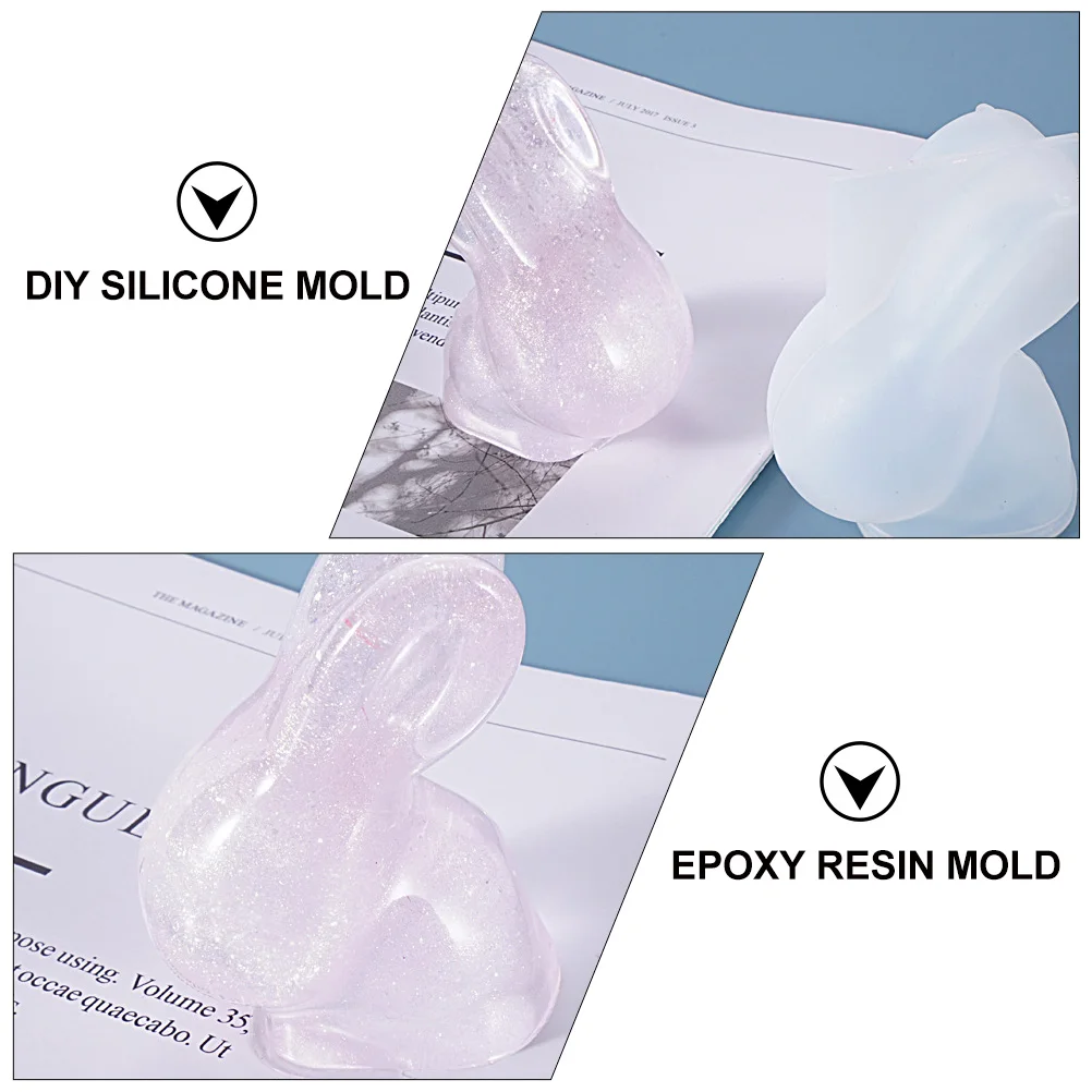 Clay Three-dimensional Rabbit Mold Animal DIY Craft Epoxy Resin Small White Silica Gel Silicone
Clay Three-dimensional Rabbit Mold Animal DIY Craft Epoxy Resin Small White Silica Gel Silicone