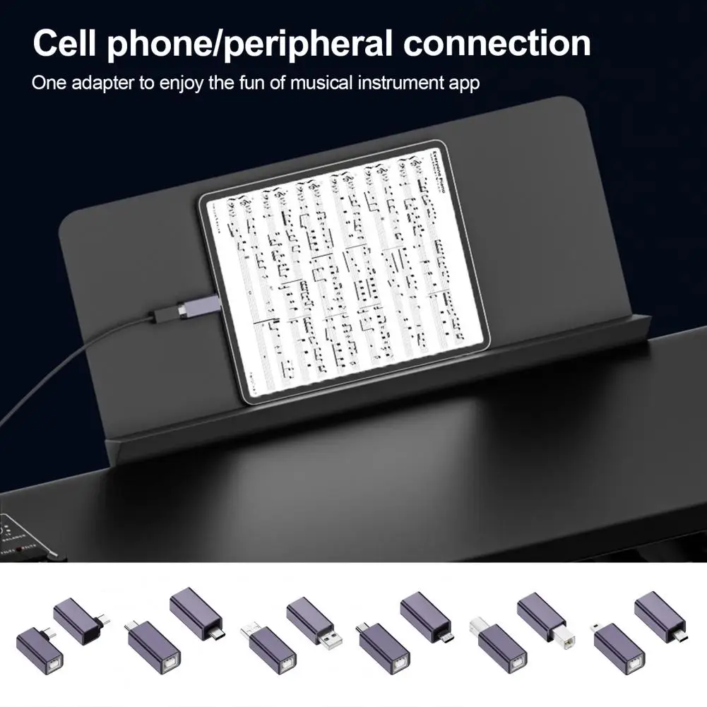 Electronic Instrument Adapter Usb-b Female to Micro Convertor Usb-b Female to Type-c/micro/mini Male Adapter Versatile for Phone
Electronic Instrument Adapter Usb-b Female to Micro Convertor Usb-b Female to Type-c/micro/mini Male Adapter Versatile for Phone