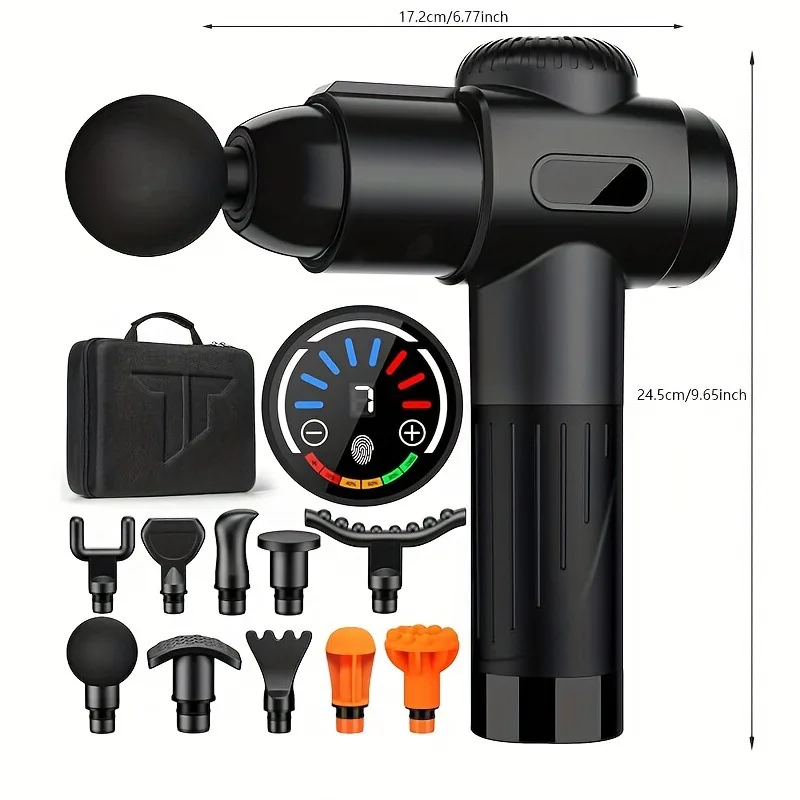 Высококачественный настраиваемый массажный пистолет для коммерческого и личного использования
Высококачественный настраиваемый массажный пистолет для коммерческого и личного использования
