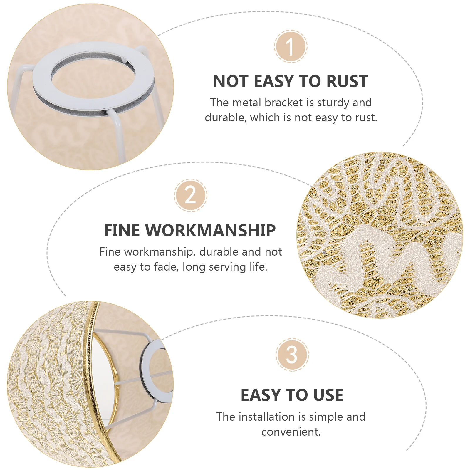 1Pcs Lamp Shade Cloth Art Lampshade Fabric Lamp Chimney Durable Metal Bracket for Home Table Floor Light Accessory
1Pcs Lamp Shade Cloth Art Lampshade Fabric Lamp Chimney Durable Metal Bracket for Home Table Floor Light Accessory