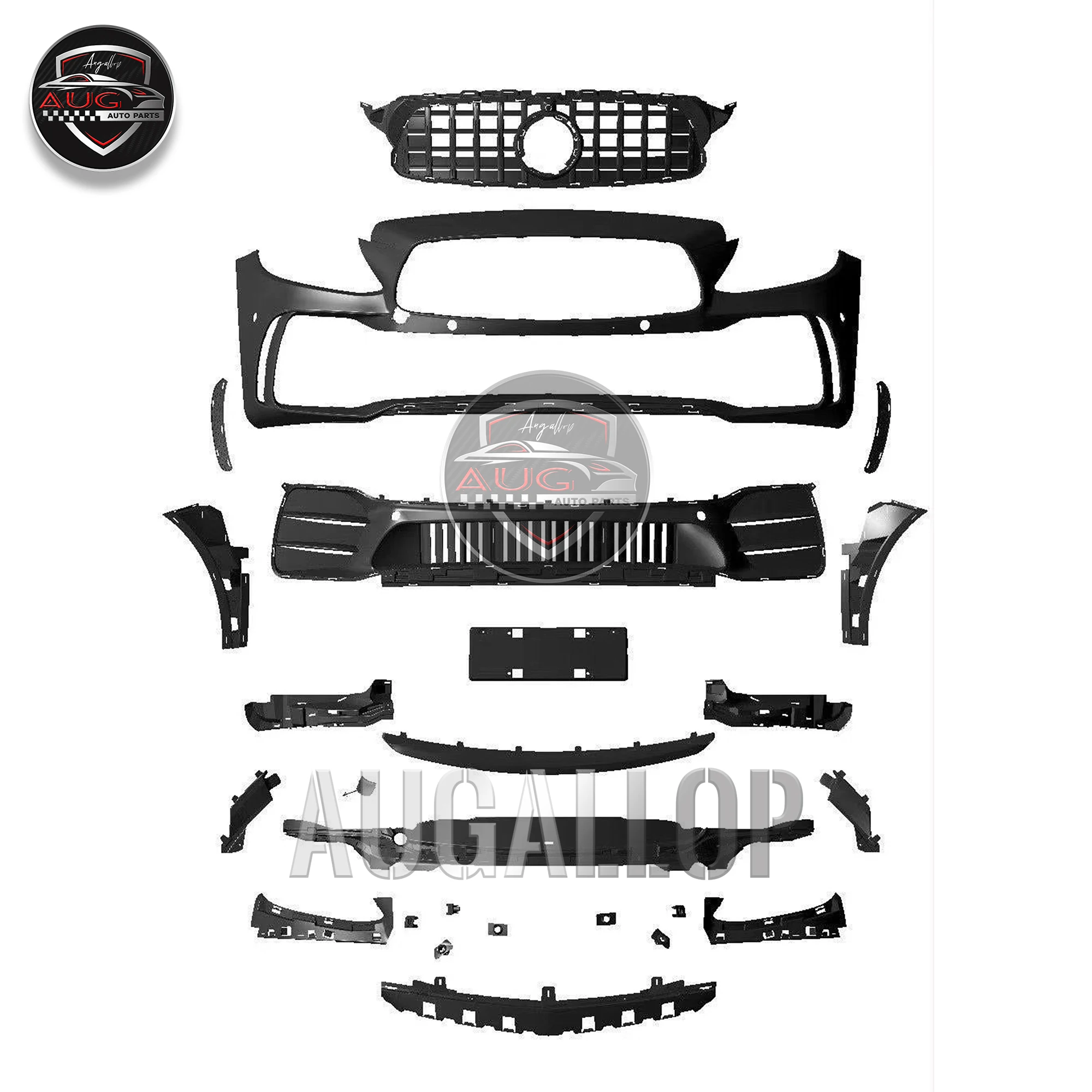 For Mercedes-Benz, C-Class W205 GT Front Bumper, PP Material, Body Kit, Auto Parts (D113)
For Mercedes-Benz, C-Class W205 GT Front Bumper, PP Material, Body Kit, Auto Parts (D113)