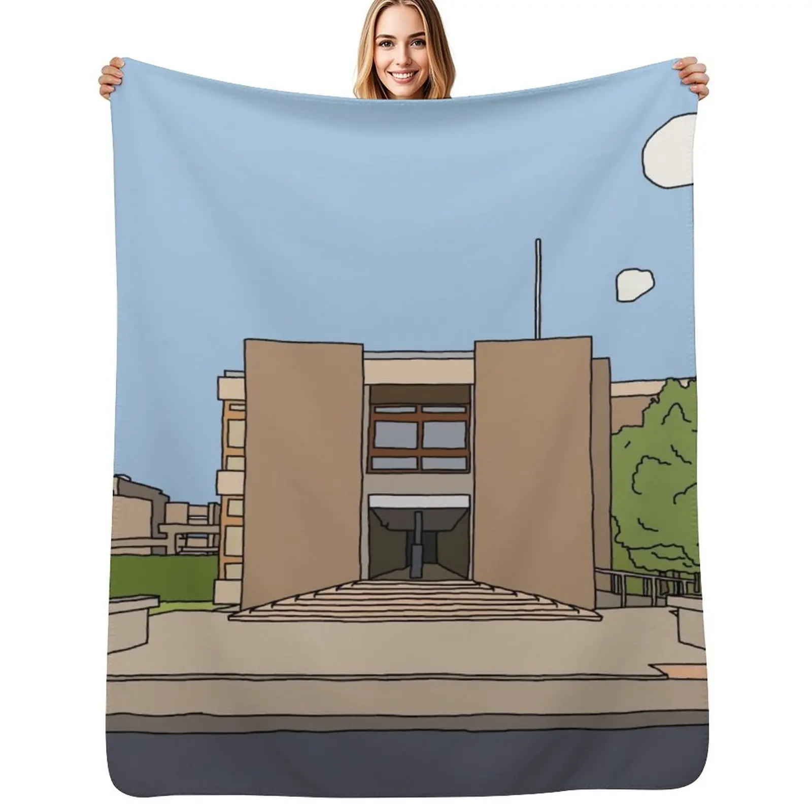 Churchill College - Strugletown || Cambridge struggles Throw Blanket Summer Cool Breathable Blanket for Sleeping
Churchill College - Strugletown || Cambridge struggles Throw Blanket Summer Cool Breathable Blanket for Sleeping