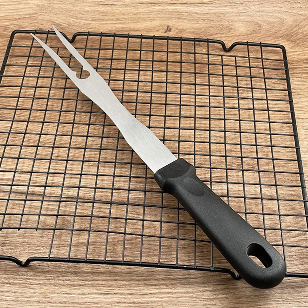 2Pcs Stainless Steel Bbq Forks for Marshmallow Roasting Smores Sticks Grilling Skewer Camping Cookware with Ergonomic Plastic
2Pcs Stainless Steel Bbq Forks for Marshmallow Roasting Smores Sticks Grilling Skewer Camping Cookware with Ergonomic Plastic