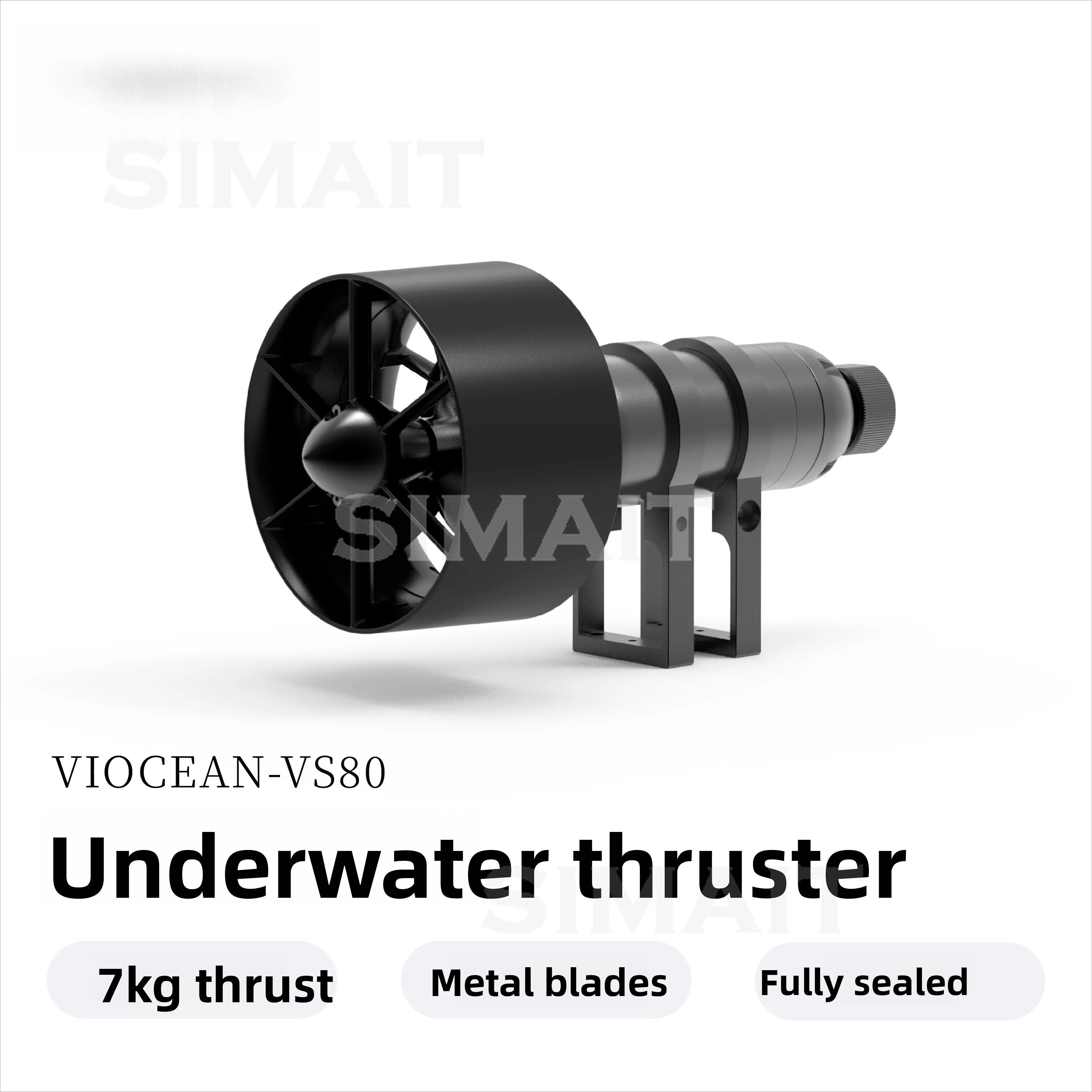 VS80 Underwater Thruster | 7kg Thrust, Metal Blade, Fully Sealed for ROV & Diving
VS80 Underwater Thruster | 7kg Thrust, Metal Blade, Fully Sealed for ROV & Diving
