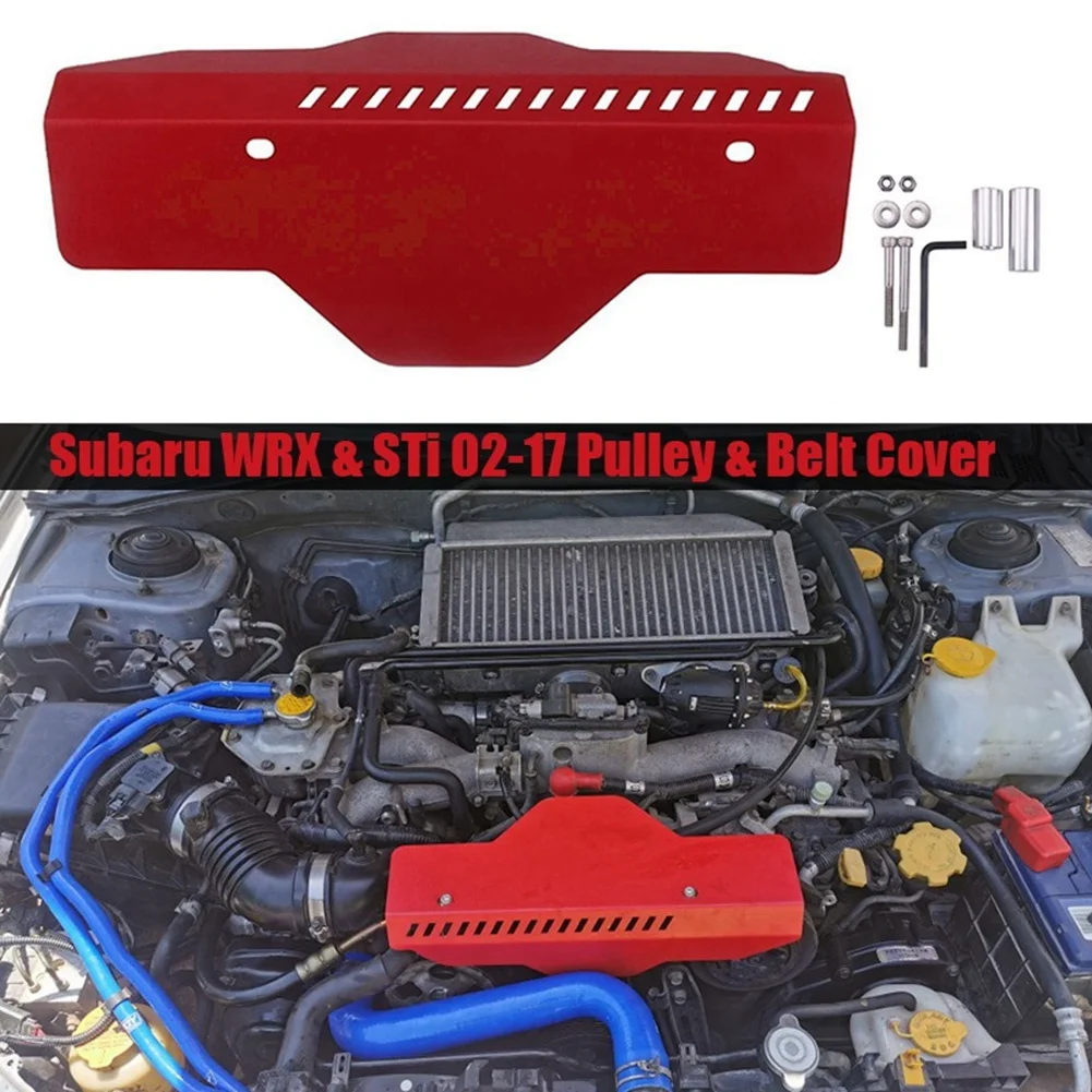 Efficientt-Car Generator Belt Pulley Belt Cover Pulley Protection Cover Car Accessories For Subaru WRX Sti 2002-2017
Efficientt-Car Generator Belt Pulley Belt Cover Pulley Protection Cover Car Accessories For Subaru WRX Sti 2002-2017