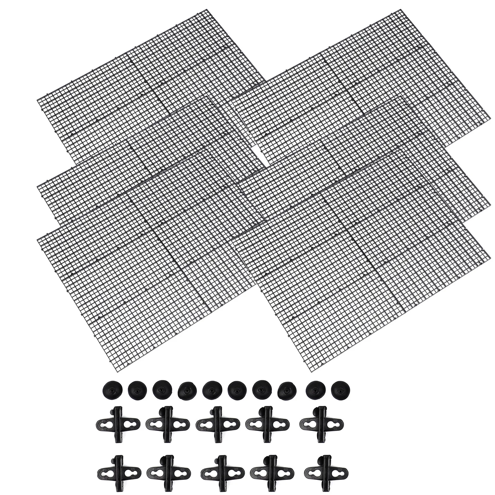 1 set Fish Tank Divider Set Black Grid Separators for Aquarium Supplies Baby Fish Protection Environmental Plastic
1 set Fish Tank Divider Set Black Grid Separators for Aquarium Supplies Baby Fish Protection Environmental Plastic