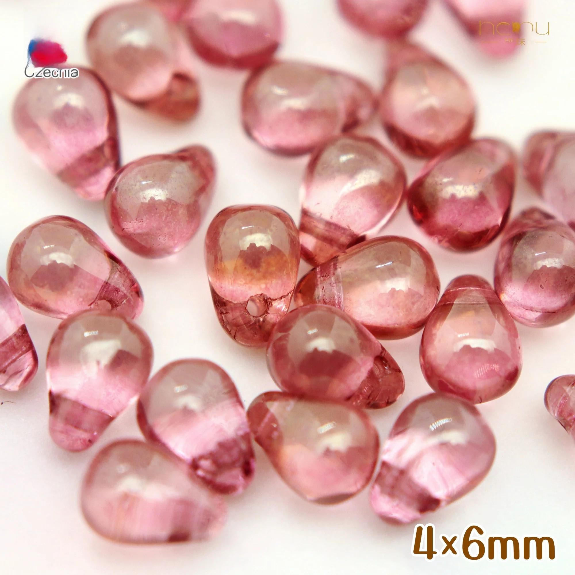Czech 4x6mm Horizontal Hole Waterdrop Beads Single Color Brightening Transparent Scatter Beads DIY Jewelry Accessories
Czech 4x6mm Horizontal Hole Waterdrop Beads Single Color Brightening Transparent Scatter Beads DIY Jewelry Accessories