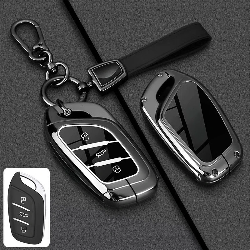 Premium Zinc Alloy Key Cover Case for MG 4 EV/MG5 Scorpio/MG6 Pro/ES5/HS/ZS - Protective Key Fob Shell Key Bag Chain
Premium Zinc Alloy Key Cover Case for MG 4 EV/MG5 Scorpio/MG6 Pro/ES5/HS/ZS - Protective Key Fob Shell Key Bag Chain