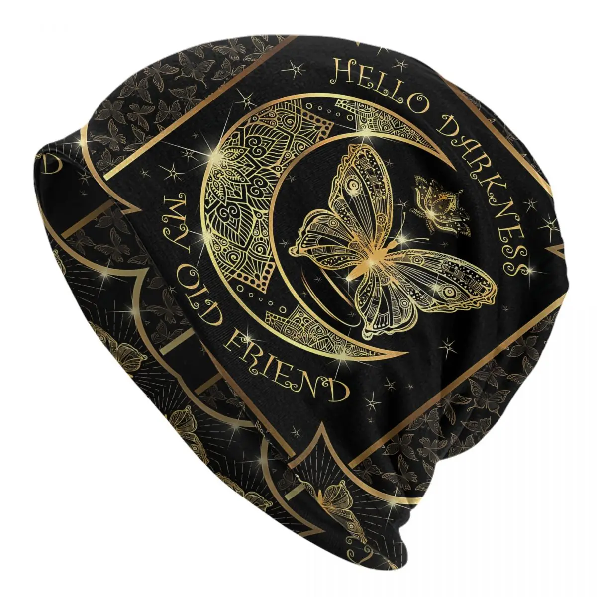 Bonnet Hats Butterfly Men Thin Skullies Beanies Hat Moon Gold Mandala Cap Design Caps
Bonnet Hats Butterfly Men Thin Skullies Beanies Hat Moon Gold Mandala Cap Design Caps