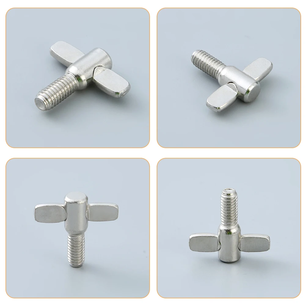 10 Pcs Drum Rack Accessories Cymbal Nuts for Kit Screw Set Fastener Wing Screws Silver Fasteners Machine
10 Pcs Drum Rack Accessories Cymbal Nuts for Kit Screw Set Fastener Wing Screws Silver Fasteners Machine