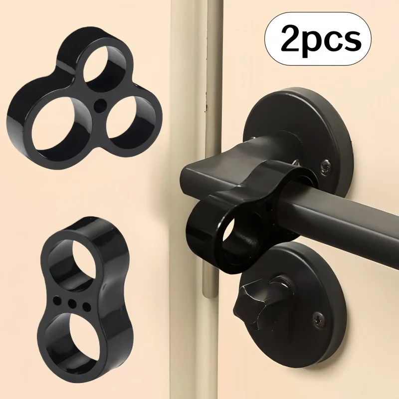 2pcs black door handle anti-collision cover, no punching buffer door stopper, furniture anti-collision protection pad
2pcs black door handle anti-collision cover, no punching buffer door stopper, furniture anti-collision protection pad