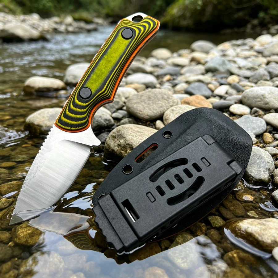 BM 15017 Mini Compact Knife - 8Cr13Mov Blade - Dual-color G10 Handle - High-hardness Outdoor Camping Portable Knife Men's Gifts
BM 15017 Mini Compact Knife - 8Cr13Mov Blade - Dual-color G10 Handle - High-hardness Outdoor Camping Portable Knife Men's Gifts