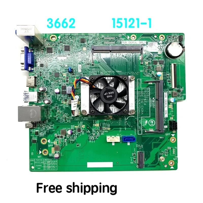Suitable for Dell 3662 Desktop Motherboard 15121-1 00FKMJ CN-00FKMJ YPJXP J4205 Mainboard 100% tested fully work Free Shipping
Suitable for Dell 3662 Desktop Motherboard 15121-1 00FKMJ CN-00FKMJ YPJXP J4205 Mainboard 100% tested fully work Free Shipping