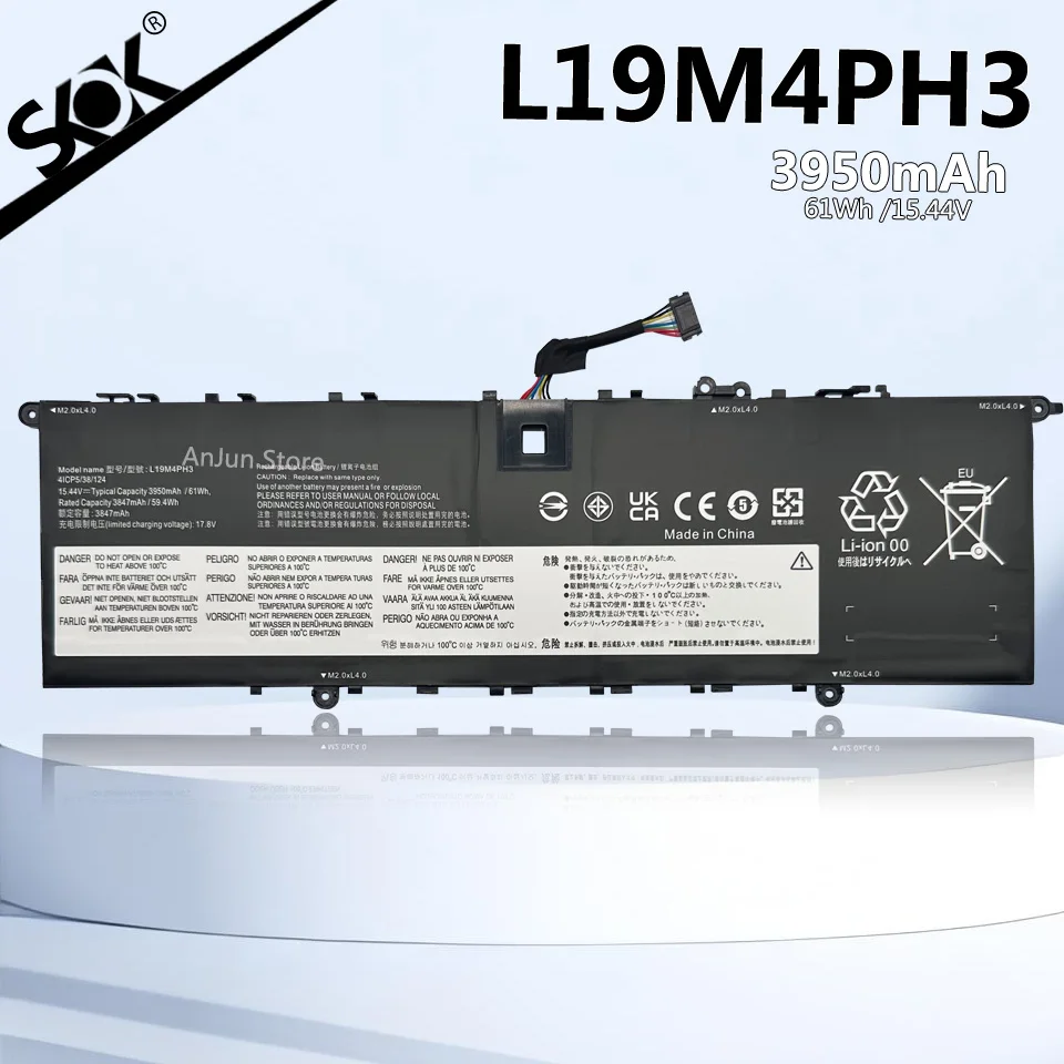 L19M4PH3 Аккумулятор для ноутбука Lenovo Ideapad Yoga Slim 7 Pro-14ARH5 Pro-14ITL5 серии L19D4PH3 L19C4PH3 SB10Z49515 61WH
L19M4PH3 Аккумулятор для ноутбука Lenovo Ideapad Yoga Slim 7 Pro-14ARH5 Pro-14ITL5 серии L19D4PH3 L19C4PH3 SB10Z49515 61WH