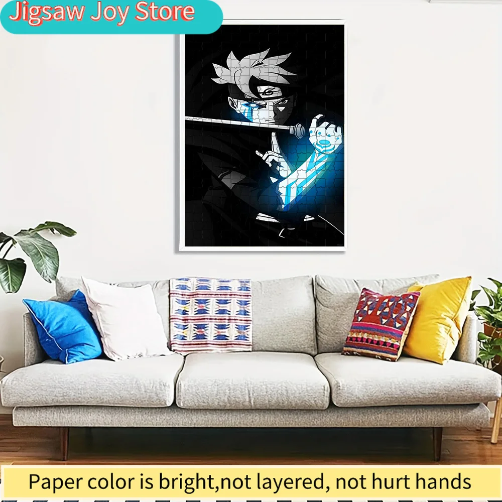 Anime Boruto Uzumaki Karma Seal Blue Lightning Jutsu Black Background Scene Paper Puzzle, Premium High Definition Vivid Print, S
Anime Boruto Uzumaki Karma Seal Blue Lightning Jutsu Black Background Scene Paper Puzzle, Premium High Definition Vivid Print, S