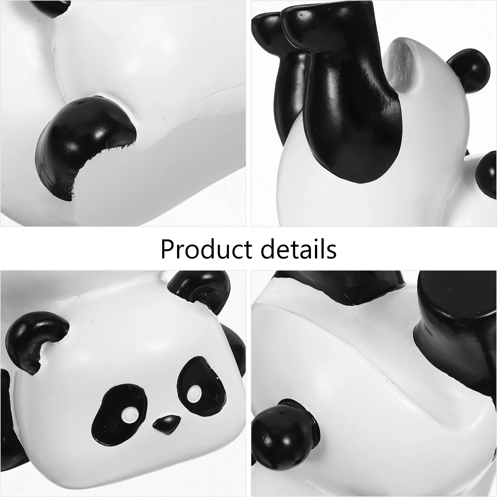Panda Glasses Holder Resin Animal Eyeglass Holder Stand Desk Sunglasses Display Decorative Panda Statue for Home Office
Panda Glasses Holder Resin Animal Eyeglass Holder Stand Desk Sunglasses Display Decorative Panda Statue for Home Office