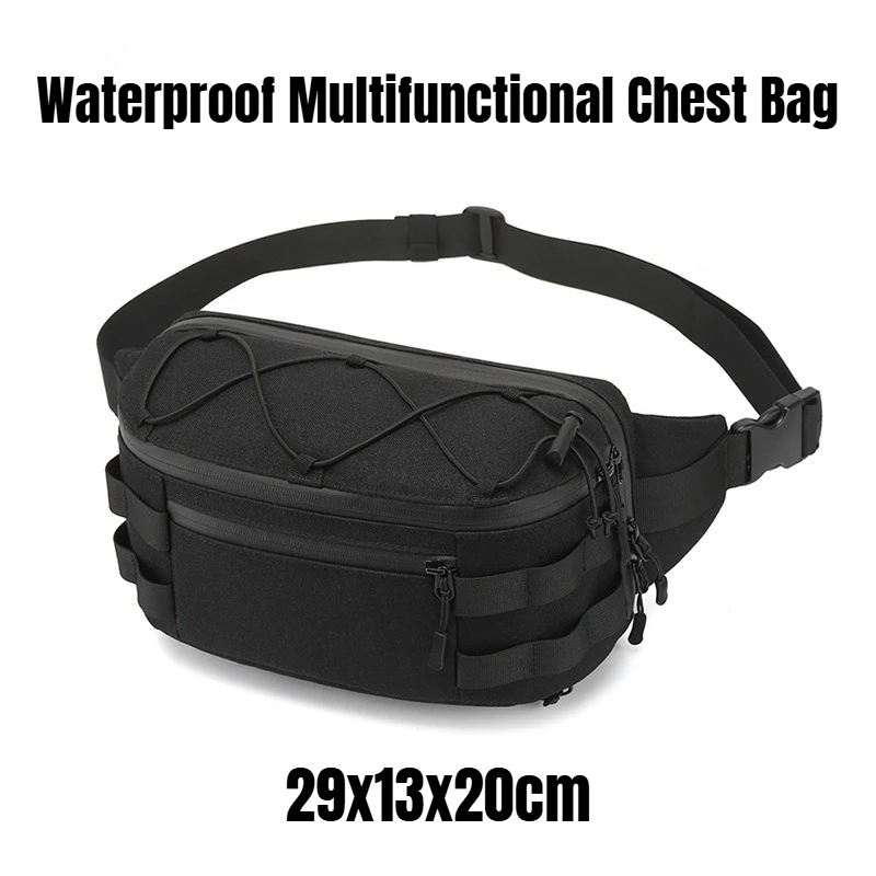 Tactical CCW Fanny Pack Chest Bag Anti Theft Waterproof USB Charging Crossbody Sling Messenger Bag Waist Bag for Men
Tactical CCW Fanny Pack Chest Bag Anti Theft Waterproof USB Charging Crossbody Sling Messenger Bag Waist Bag for Men