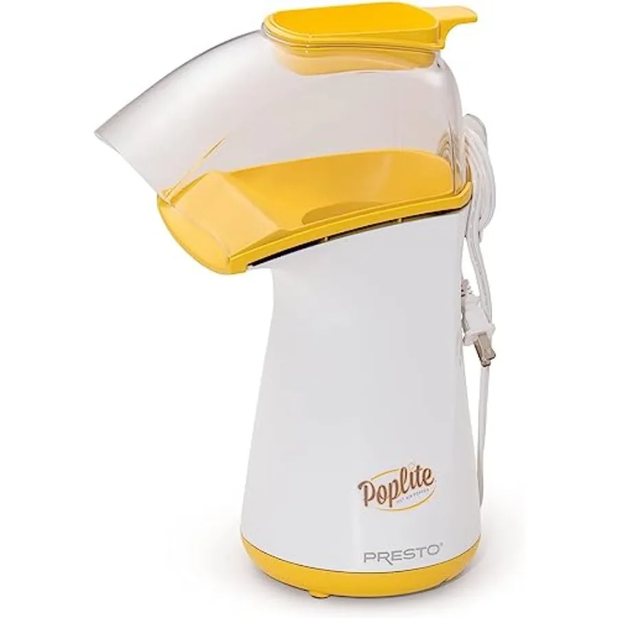 PopLite Hot Air Corn Popper for Home Use Lightweight Plastic Body White Color Energy Efficient and Quick Popping with No Oil Re
PopLite Hot Air Corn Popper for Home Use Lightweight Plastic Body White Color Energy Efficient and Quick Popping with No Oil Re