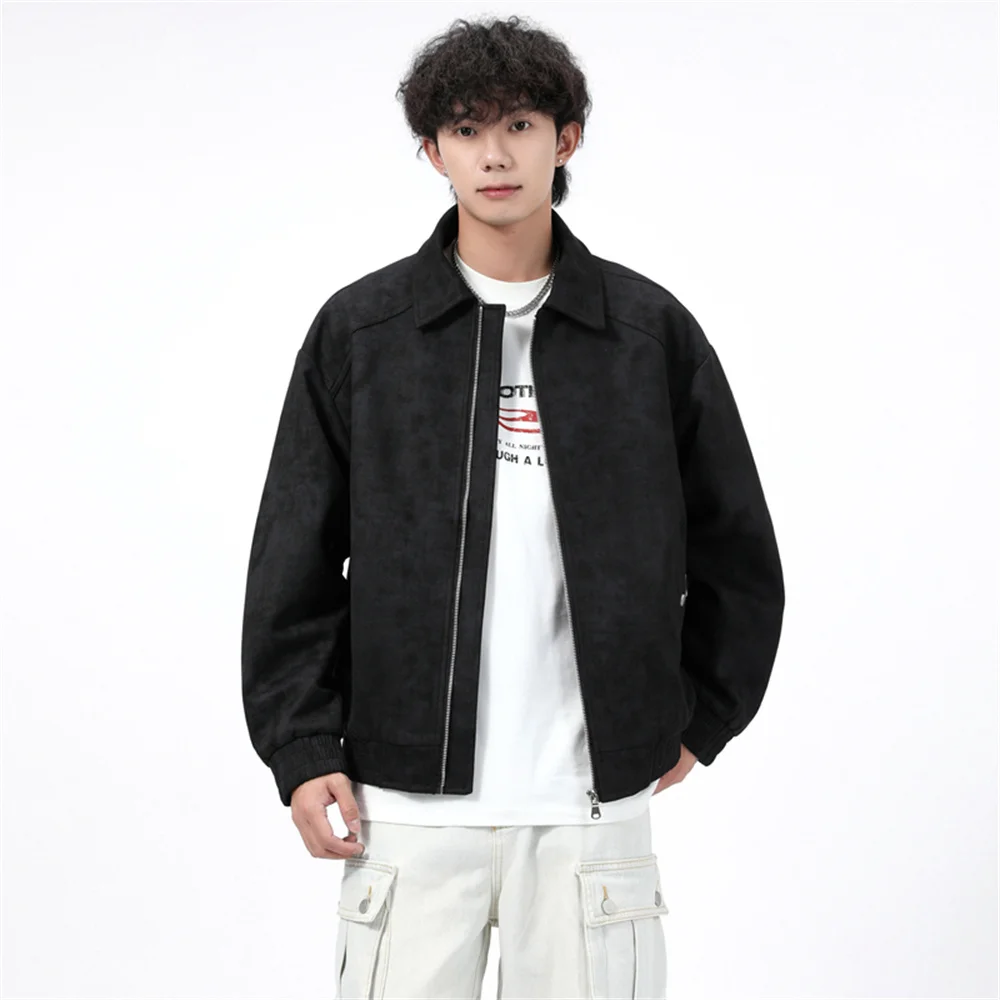 Осенне-зимняя модная мужская кожаная куртка, куртка из искусственной кожи, удобная, дышащая и многофункциональная куртка.
Осенне-зимняя модная мужская кожаная куртка, куртка из искусственной кожи, удобная, дышащая и многофункциональная куртка.