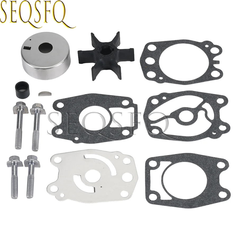 Water Pump Impeller Repair Kit 6F5-W0078 6F5-W0078-A0 6F5-44352-A0 For Yamaha Outboard Motor 2 Stroke 40HP C40 679 6F5-44352-00
Water Pump Impeller Repair Kit 6F5-W0078 6F5-W0078-A0 6F5-44352-A0 For Yamaha Outboard Motor 2 Stroke 40HP C40 679 6F5-44352-00