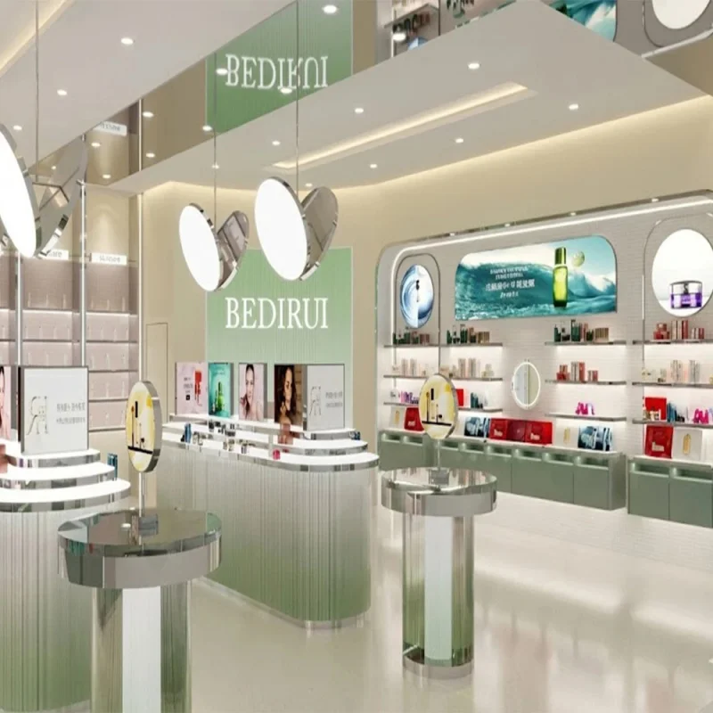 Customize.Store Design Luxury Makeup Store Interior Decoration Display Showcase Display Cabinet
Customize.Store Design Luxury Makeup Store Interior Decoration Display Showcase Display Cabinet