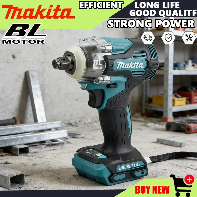Электрический инструмент Makita TW004G, 630 Нм, бесщеточная аккумуляторная отвертка, перезаряжаемая дрель-шуруповерт
Электрический инструмент Makita TW004G, 630 Нм, бесщеточная аккумуляторная отвертка, перезаряжаемая дрель-шуруповерт