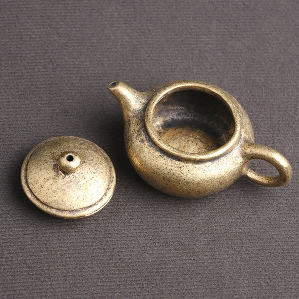 Vintage Teapot Brass Artware Brass Teapot nament Crafts Compact Size Design Long Use Retro Style Portable Lamp
Vintage Teapot Brass Artware Brass Teapot nament Crafts Compact Size Design Long Use Retro Style Portable Lamp