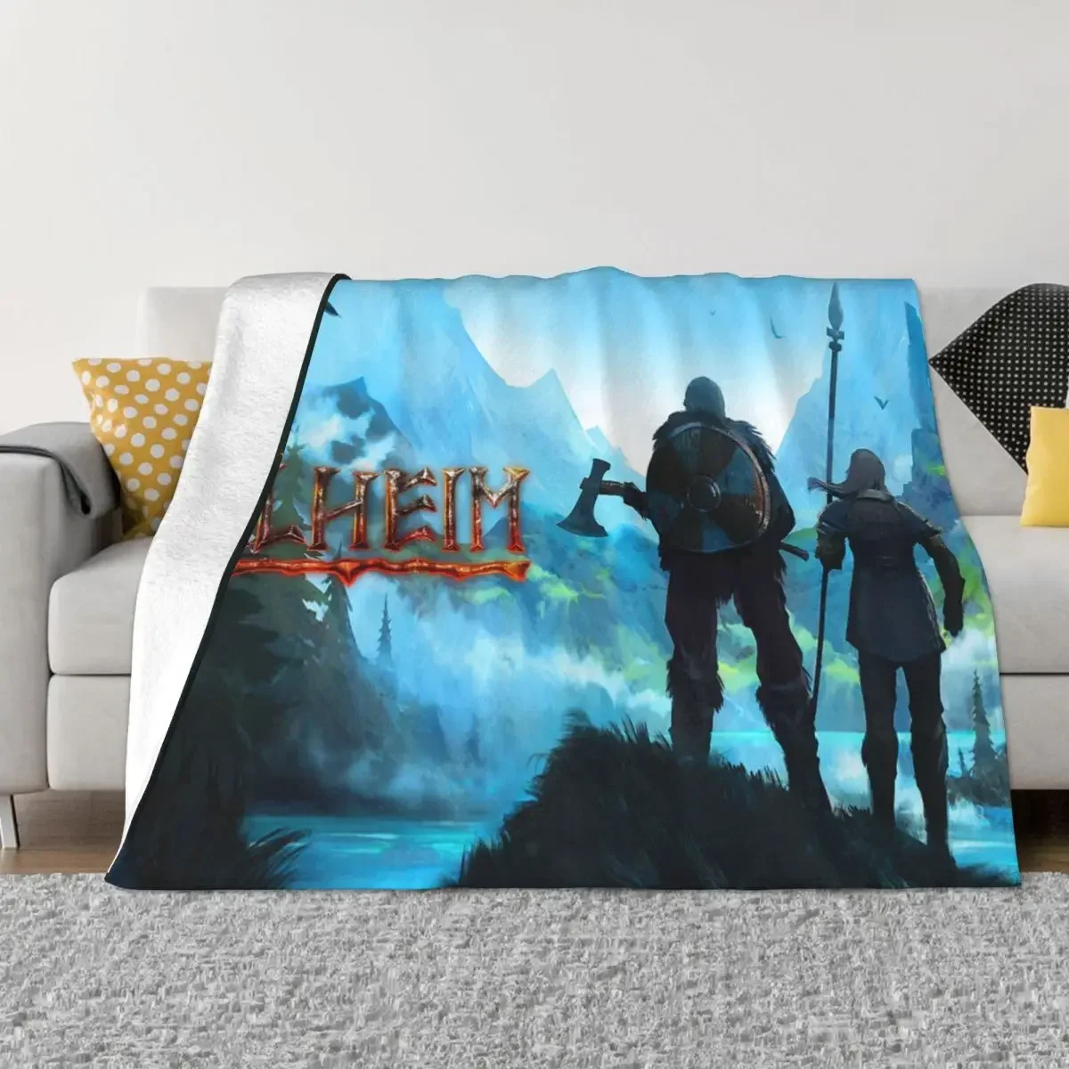 Valheim Blanket Fleece Winter Game Gift Adults/Kids Multifunction Ultra-Soft Throw Blanket for Sofa Car Bedspread
Valheim Blanket Fleece Winter Game Gift Adults/Kids Multifunction Ultra-Soft Throw Blanket for Sofa Car Bedspread