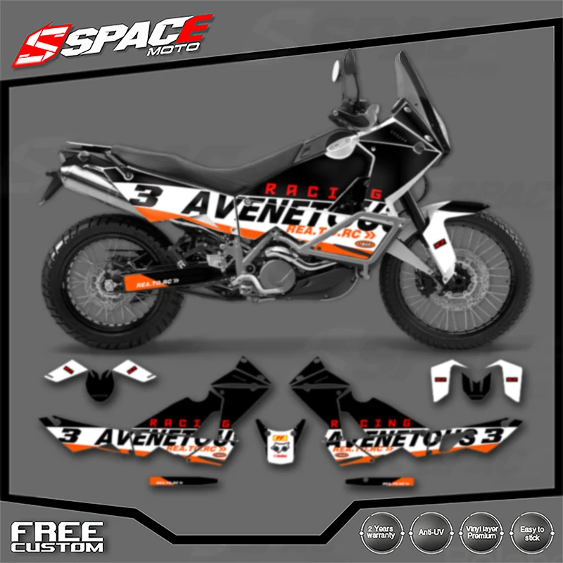 SPACE Custom Motorcycle Graphics For KTM ADV990 2003 2004 2005 2006 2007 2008 2009 2010 2011 2012-2016 Decal Stickers Kits 001
SPACE Custom Motorcycle Graphics For KTM ADV990 2003 2004 2005 2006 2007 2008 2009 2010 2011 2012-2016 Decal Stickers Kits 001