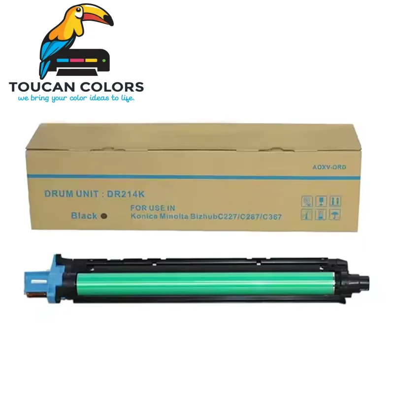 Dr214 DR 214 Compatible Color Drum Unit for Konica Minolta Bizhub C287 C227
Dr214 DR 214 Compatible Color Drum Unit for Konica Minolta Bizhub C287 C227