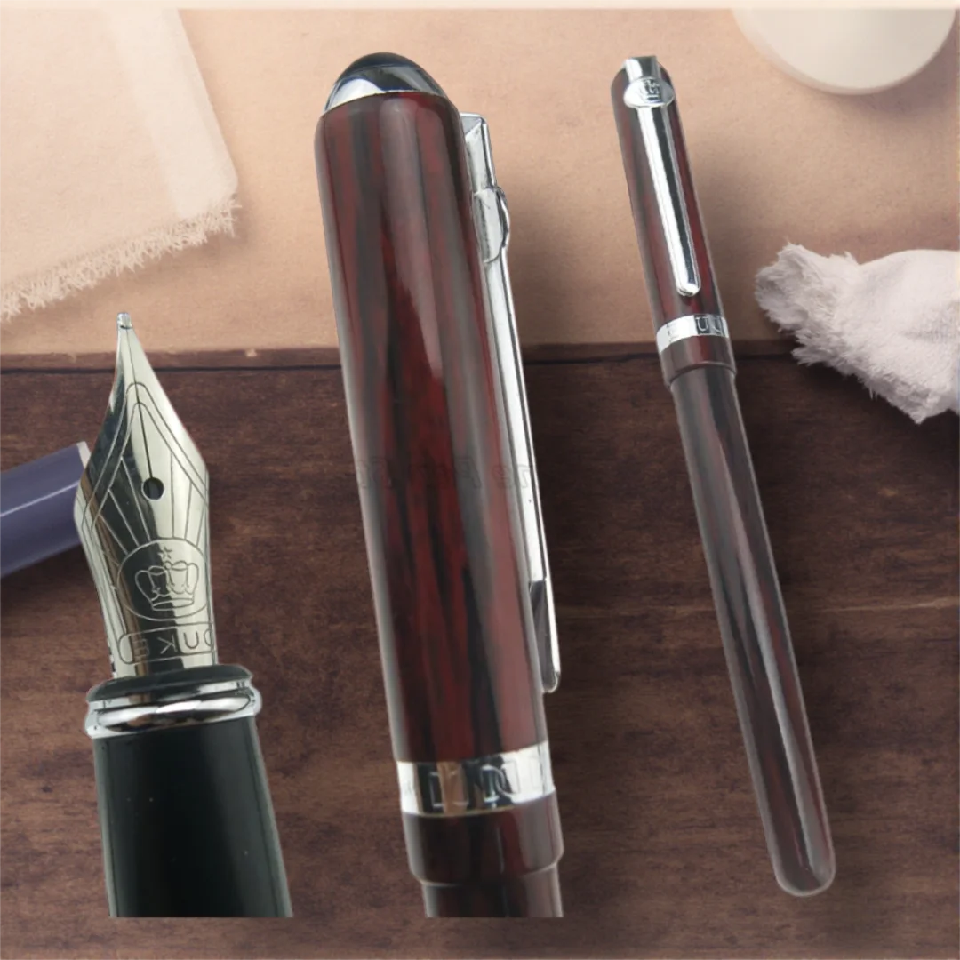 Duke 962 Red Lines Medium Nib Fountain Pen Professional School Office Home Stationery Writing Tool Pen Gift
Duke 962 Red Lines Medium Nib Fountain Pen Professional School Office Home Stationery Writing Tool Pen Gift