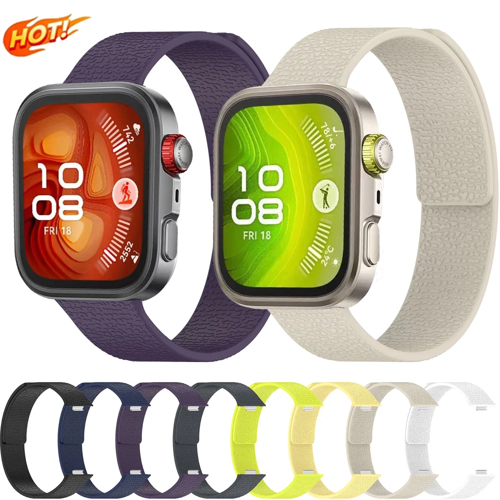 Магнитный силиконовый ремешок для часов Huawei Watch Fit 4 Pro, браслет с зерном личи, браслет Huawei Watch Fit 4, аксессуары Correa
Магнитный силиконовый ремешок для часов Huawei Watch Fit 4 Pro, браслет с зерном личи, браслет Huawei Watch Fit 4, аксессуары Correa