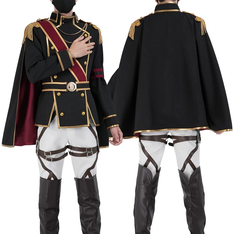Titan Anime Levi Ackerman Cosplay Costume Cloak Coat Pants Uniform Animation Convention 2026 Unisex Halloween Christma3'd,5;h.9/
Titan Anime Levi Ackerman Cosplay Costume Cloak Coat Pants Uniform Animation Convention 2026 Unisex Halloween Christma3'd,5;h.9/