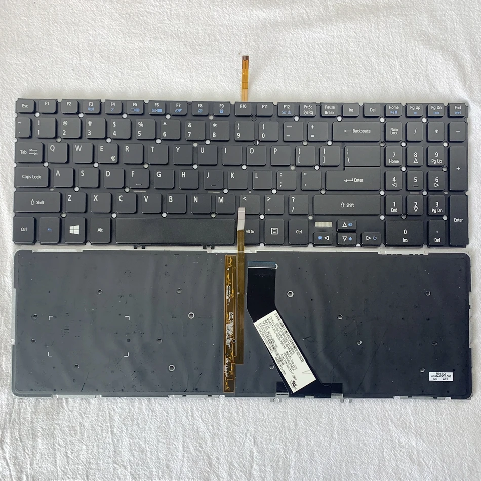 US Backlit Keyboard For ACER Aspire V5-572 V5-572G V5-572P V5-572PG V5-573 V5-573G V5-573P V5-573PG US Layout
US Backlit Keyboard For ACER Aspire V5-572 V5-572G V5-572P V5-572PG V5-573 V5-573G V5-573P V5-573PG US Layout