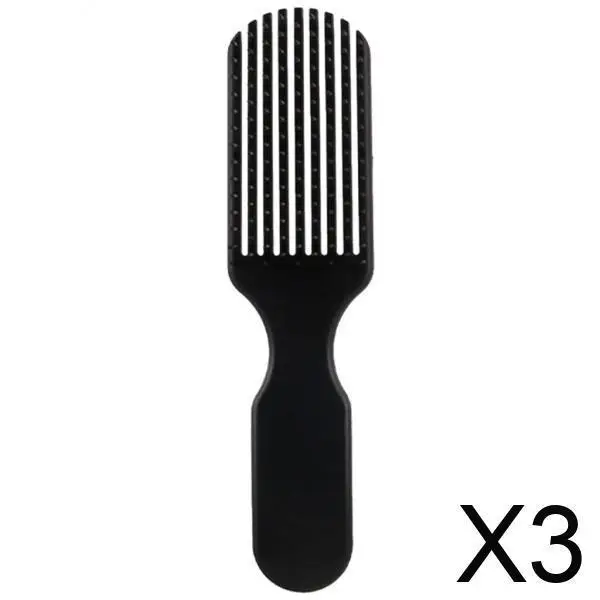 3xDetangling Brush Multifunctional Long Hair Reduce Hair Loss Portable Men Black
3xDetangling Brush Multifunctional Long Hair Reduce Hair Loss Portable Men Black