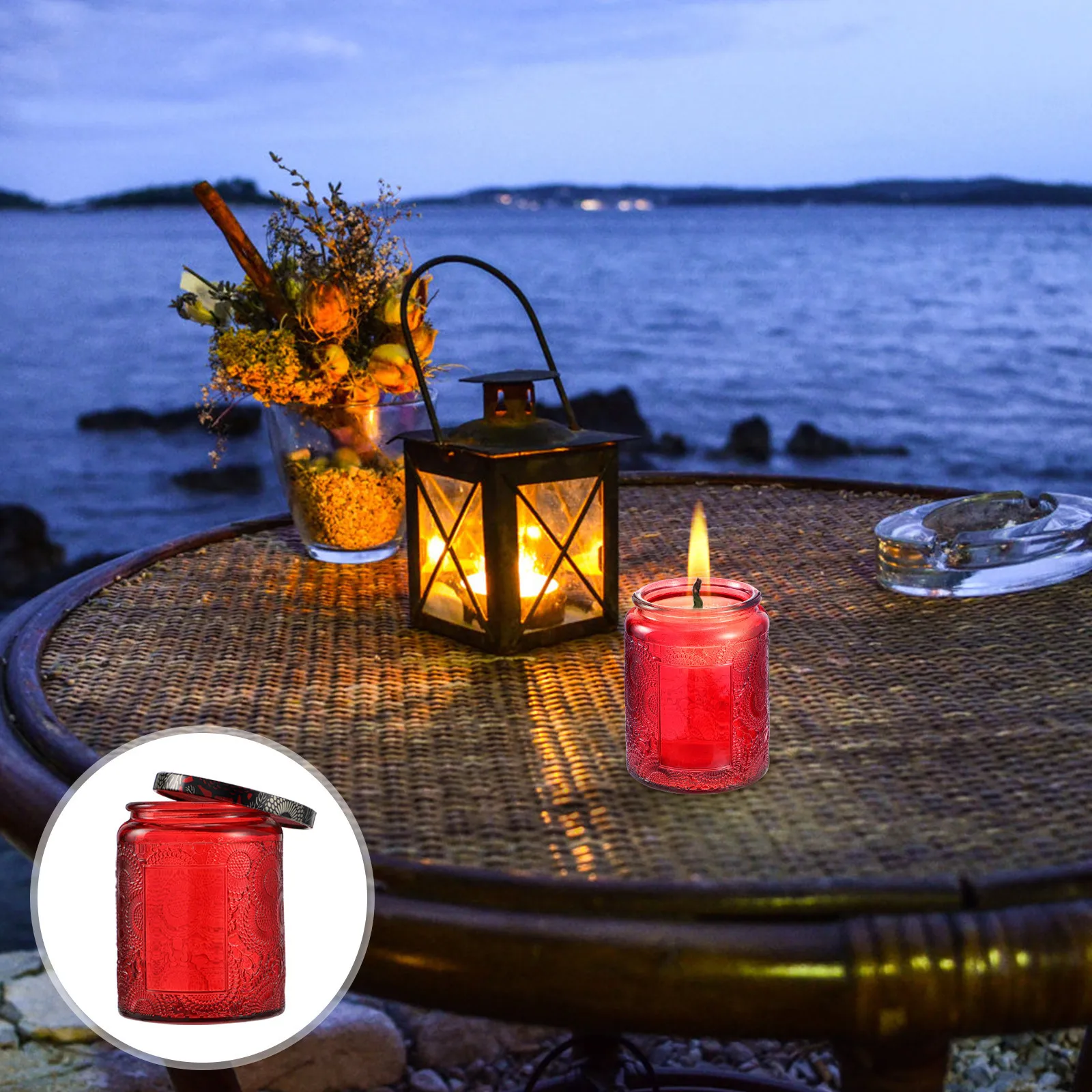 6Pcs Premium Glass Containers Heat-Resistant DIY Jars for Scented Candles Craft Projects Storage Use
6Pcs Premium Glass Containers Heat-Resistant DIY Jars for Scented Candles Craft Projects Storage Use