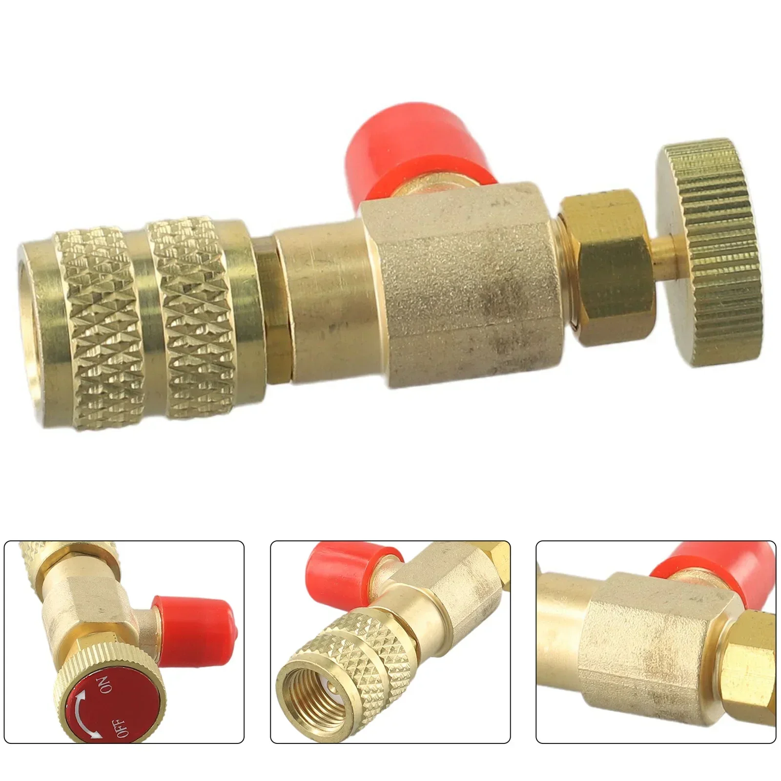 R410A Air Conditioning Charging Hose R32 Control Valve 1/4''-5/16'' Air Conditioning Refrigerant Safety Valve Hand Tool Part
R410A Air Conditioning Charging Hose R32 Control Valve 1/4''-5/16'' Air Conditioning Refrigerant Safety Valve Hand Tool Part