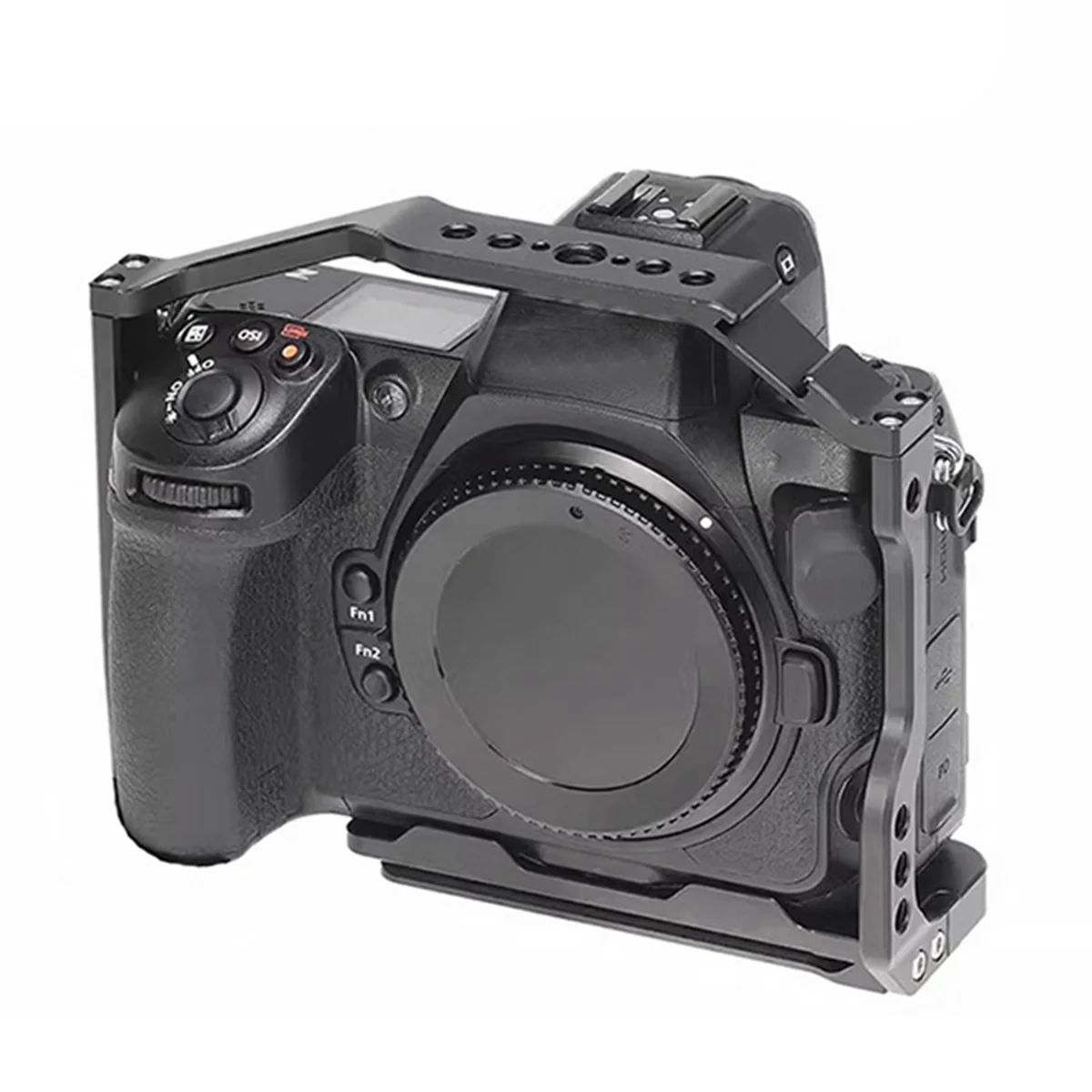 Camera Cage Aluminum Alloy Camera Video Cage Arca Quick Release Slot Video Stabilizer Mount for Nikon Z8 Camera
Camera Cage Aluminum Alloy Camera Video Cage Arca Quick Release Slot Video Stabilizer Mount for Nikon Z8 Camera