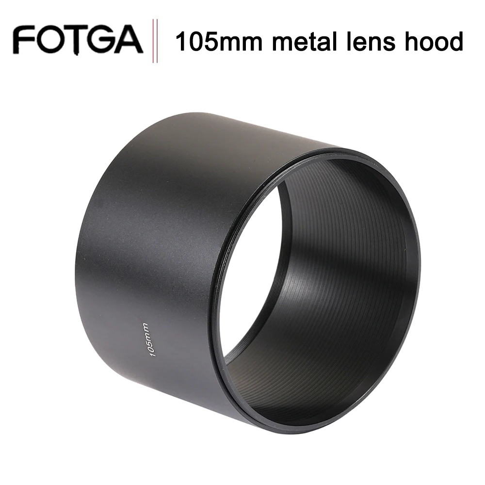 FOTGA Lens Hood 105mm Metal Lens Hood Telephoto Lens Hood For Sigma 120-300mm f/2.8 DG OS HSM Sports/For Chameleon 900mm f/8.0
FOTGA Lens Hood 105mm Metal Lens Hood Telephoto Lens Hood For Sigma 120-300mm f/2.8 DG OS HSM Sports/For Chameleon 900mm f/8.0