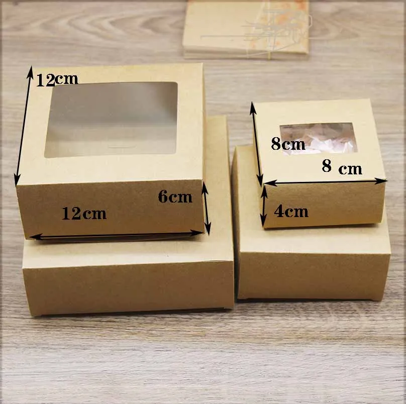 10pcs DIY GIfts package with window white/kraft christmas gifts box cake Packaging For Wedding home party muffin packaging box
10pcs DIY GIfts package with window white/kraft christmas gifts box cake Packaging For Wedding home party muffin packaging box